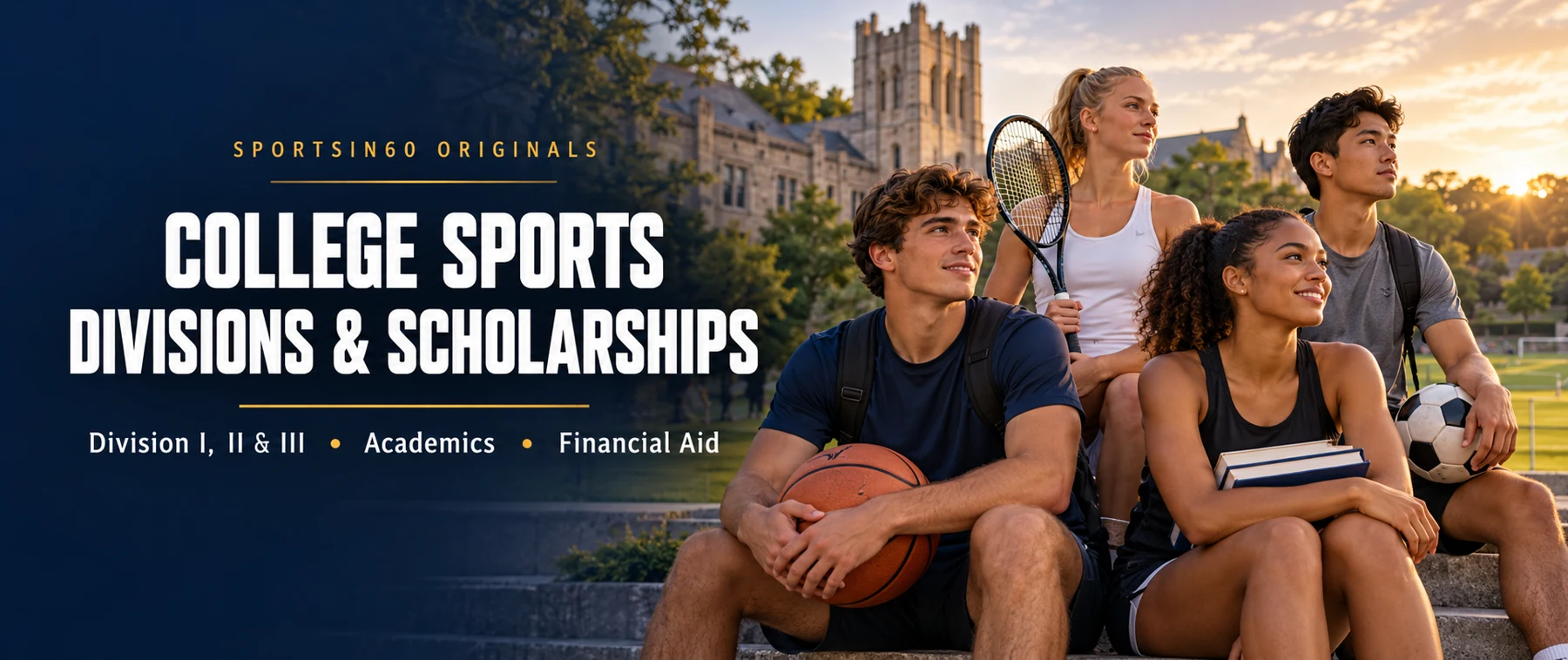 College Sports Divisions Scholarships and Academic Choices