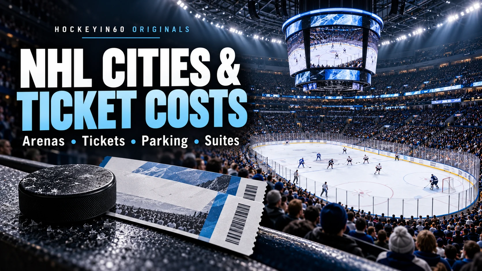 NHL Cities A Guide to Arenas Tickets and the Cost of Hockey